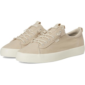 image:imageKeds Womens Kickback Canvas Slip on SneakerOatmeal Washed Twill