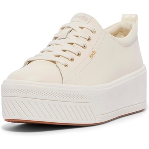 image:imageKeds Womens Skyler Lace Up SneakersOff White Leather