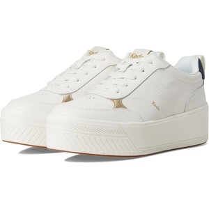 image:imageKeds Womens Skyler Lace Up SneakersSnow WhiteNavy Leather