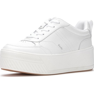 image:imageKeds Womens Skyler Lace Up SneakersWhite Perforated Leather